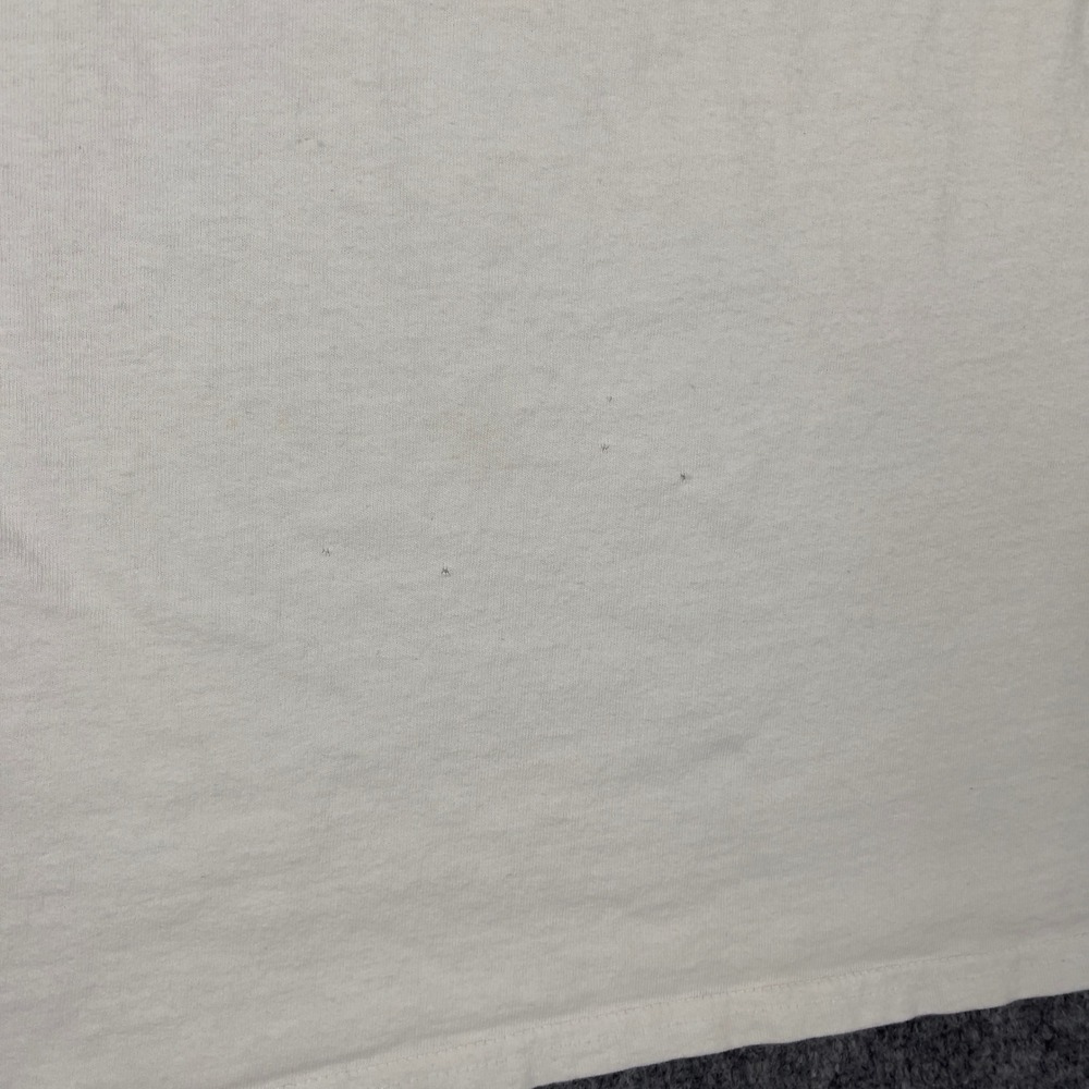 Harley-Davidson Graphic T-Shirt Mens Large White Barnett El Paso Texas Flame L - Picture 8 of 8